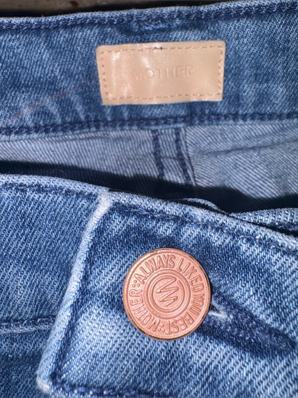MOTHER Jeans The Tomcat Ankle Fray, size 33 - Picture 3 of 12
